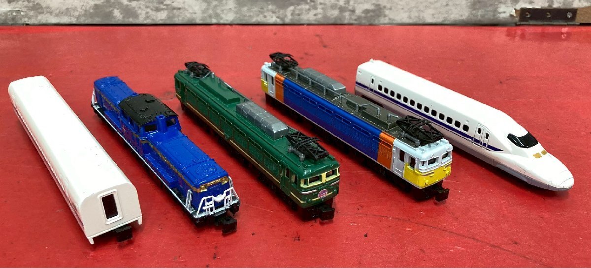 1円~ トレーン Nゲージ 車両 レール 鉄道玩具 10点 まとめ売り / 電車 / 新幹線 / 機関車_画像2