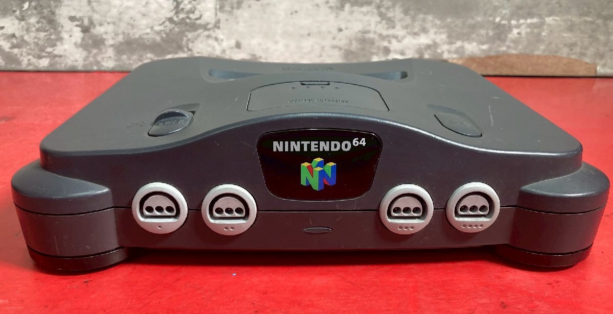 1円～　Nintendo　任天堂　NINTENDO64　ゲーム機本体　コントローラー1点　ACアダプター1点　(動作可)_画像6