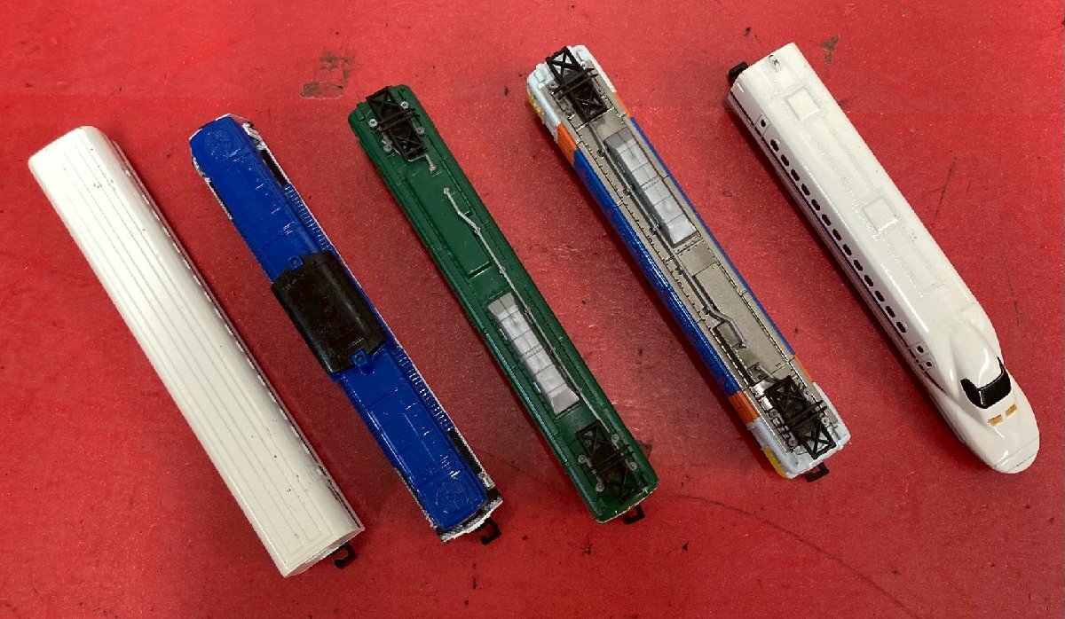 1円~ トレーン Nゲージ 車両 レール 鉄道玩具 10点 まとめ売り / 電車 / 新幹線 / 機関車_画像3