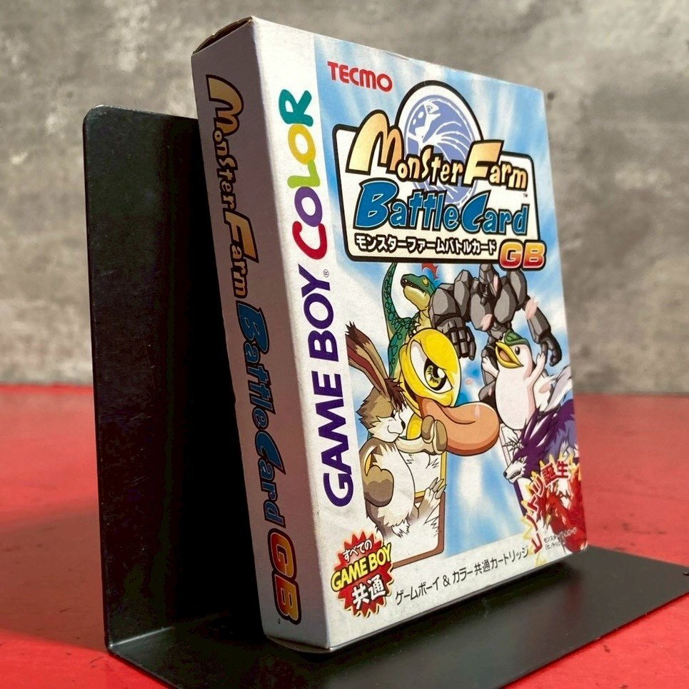 【箱説有】モンスターファーム　バトルカードGB　GBソフト　ゲームボーイカラー_画像1