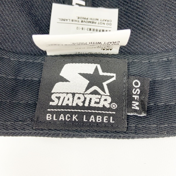 WTAPS ダブルタップス スターター ベースボールキャップ 帽子 ボウシ STARTER SNAPBACK CAP 161KUSRD-HT01 メンズ ブラック 服飾 DF17240■_画像7