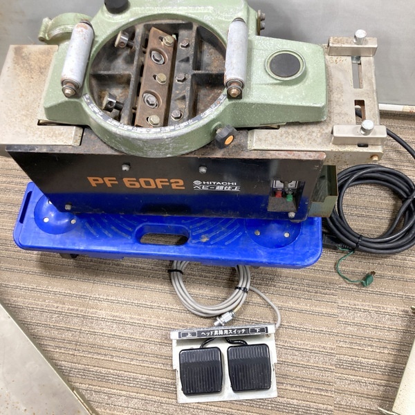 HITACHI 日立工機 180mm 超仕上かんな盤 PF60F2 単相100V ベビー超仕上 家財便発送≡DT6866_画像2