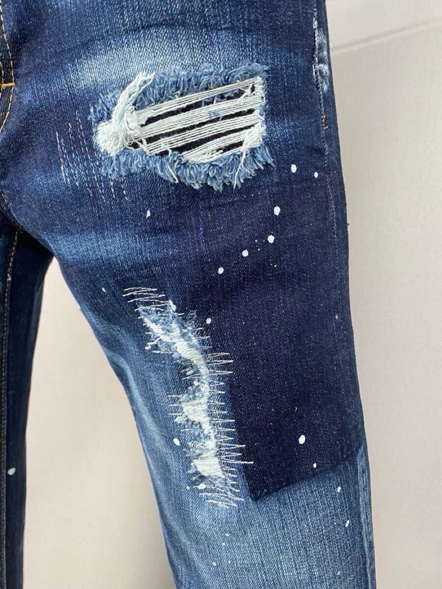 ディースクエアード サイズ50 デニム パンツ ジーンズ ボトムス ジーパン Dsquared2 Gパン 長ズボン ディースク._画像3