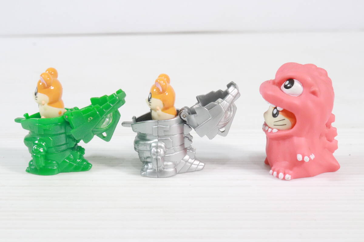 未検品★とっとこハム太郎 映画入場者特典 まとめて3点セット まとめ売り ゴジハムくん メカゴジハムくん スーパーレア c508_画像2
