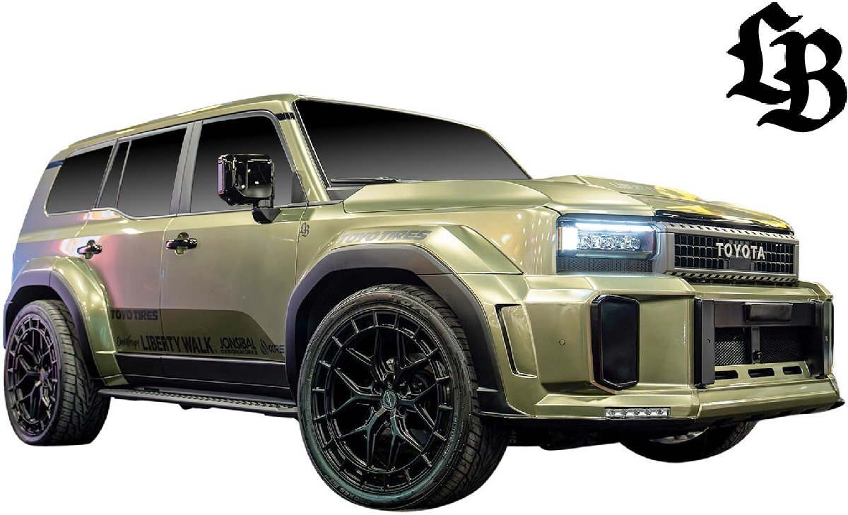 【M's】 250ランドクルーザー 250ランクル 2024- LB-WORKS コンプリートボディキット フルエアロ 6点 セット Liberty Walk 250系 カスタム_画像6