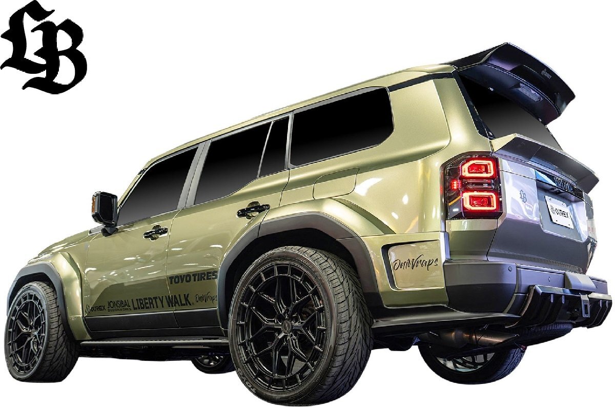 【M's】 250ランドクルーザー 250ランクル 2024- LB-WORKS コンプリートボディキット フルエアロ 6点 セット Liberty Walk 250系 カスタム_画像7