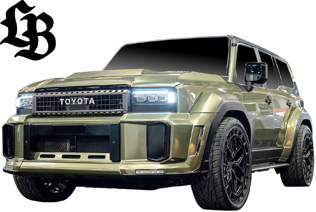 【M's】 250ランドクルーザー 250ランクル 2024- LB-WORKS コンプリートボディキット フルエアロ 6点 セット Liberty Walk 250系 カスタム_画像2