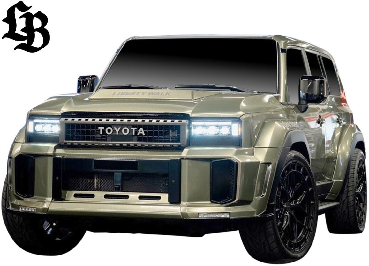 【M's】 250ランドクルーザー 250ランクル 2024- LB-WORKS コンプリートボディキット フルエアロ 6点 セット Liberty Walk 250系 カスタム_画像3