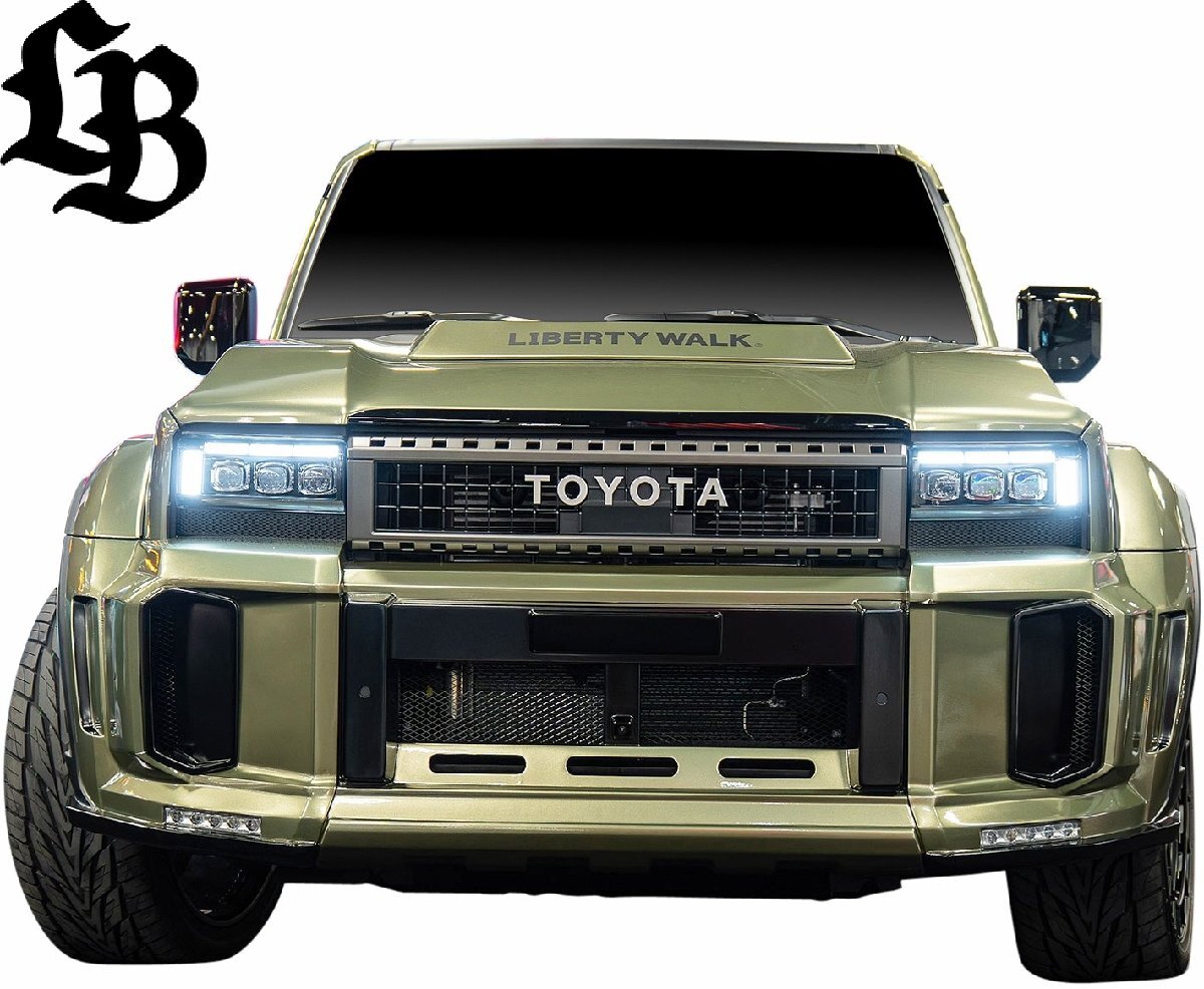 【M's】 250ランドクルーザー 250ランクル 2024- LB-WORKS コンプリートボディキット フルエアロ 6点 セット Liberty Walk 250系 カスタム_画像4