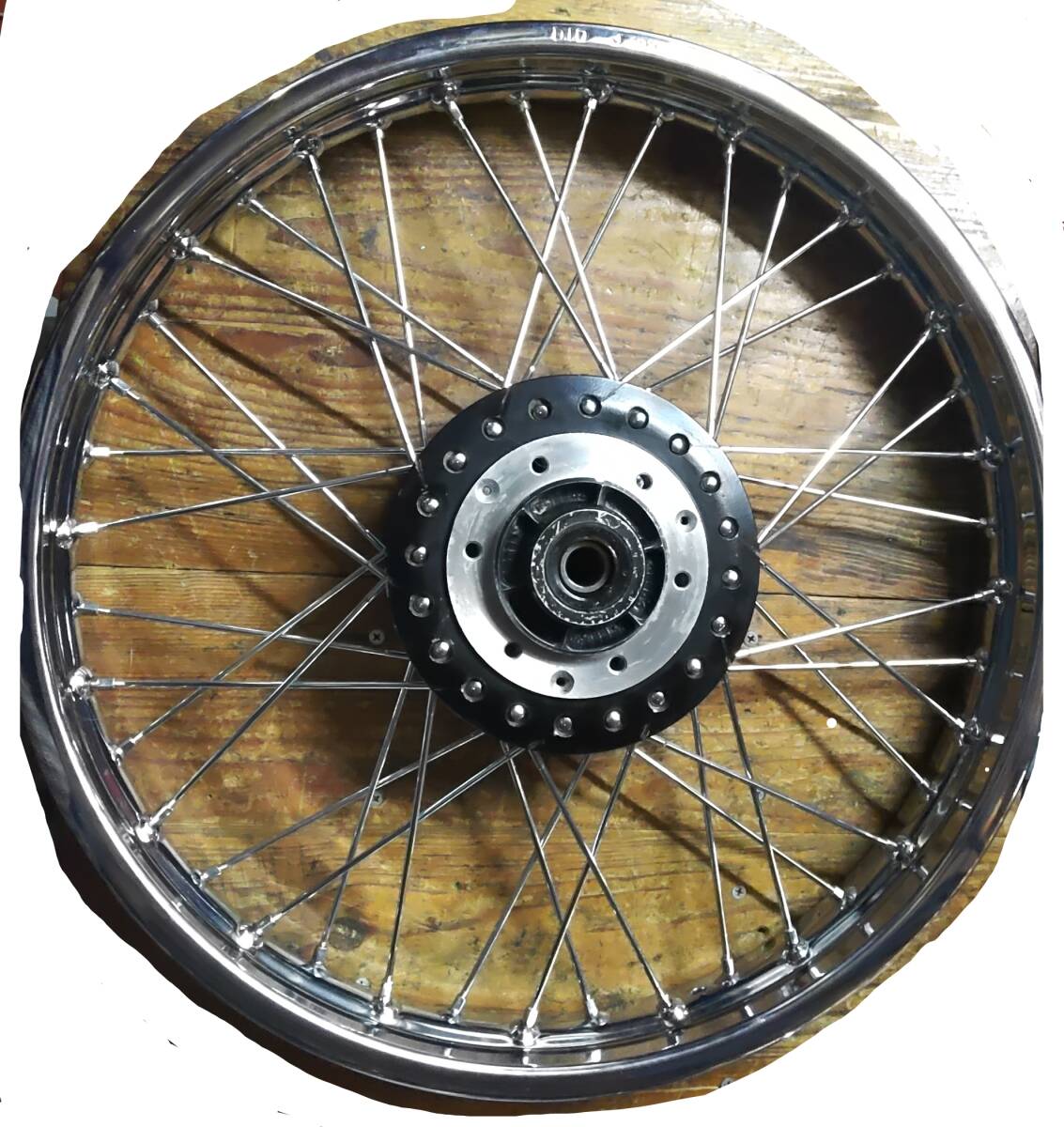⑫A ヤマハ スポークリアホイール_画像8