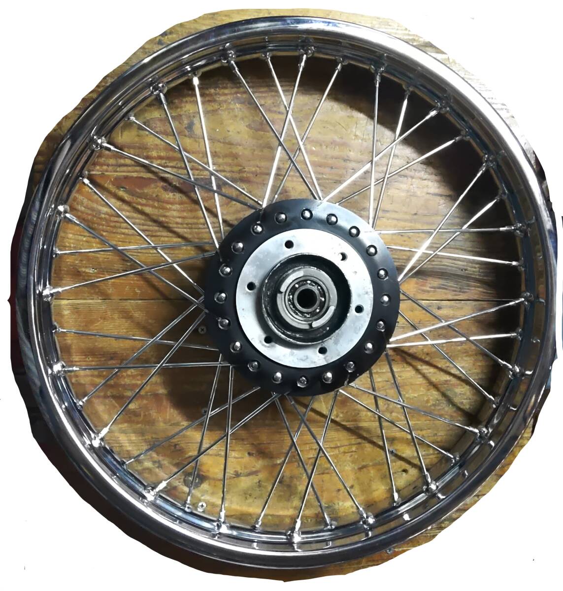 ⑫A ヤマハ スポークリアホイール_画像9