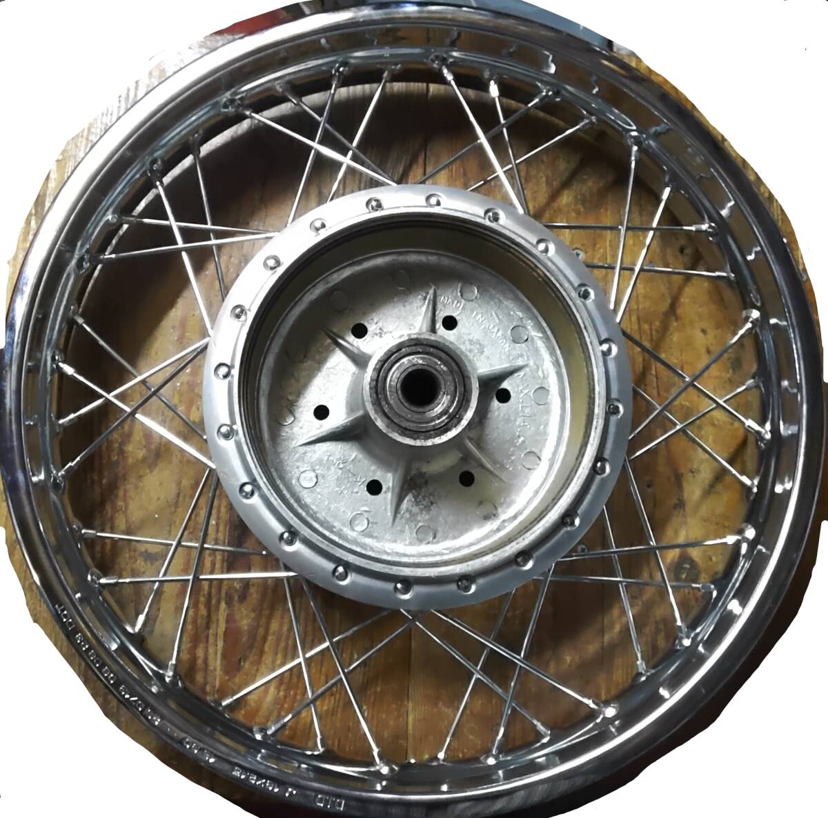 ⑫A ヤマハ スポークリアホイール_画像5