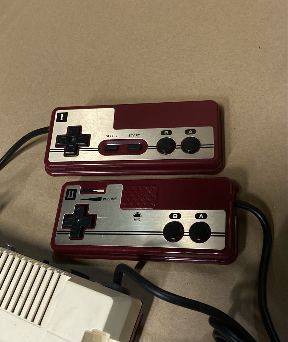 1000円〜 ファミリーコンピュータ&ディスクシステムのセット動作未確認 Nintendo 任天堂 ファミコン_画像7
