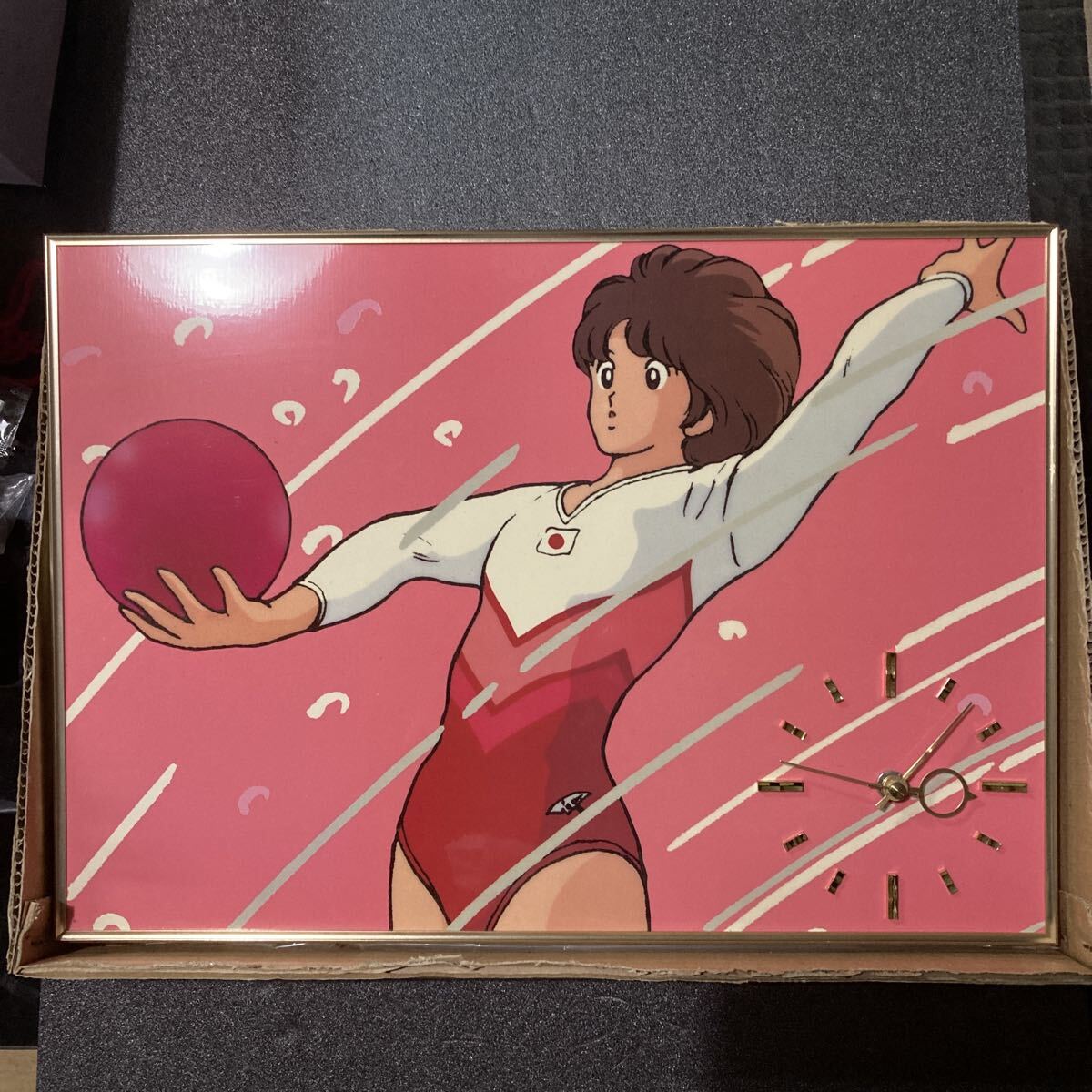 500円〜未使用品　タッチ　南ちゃん　壁掛け時計　動きます_画像1