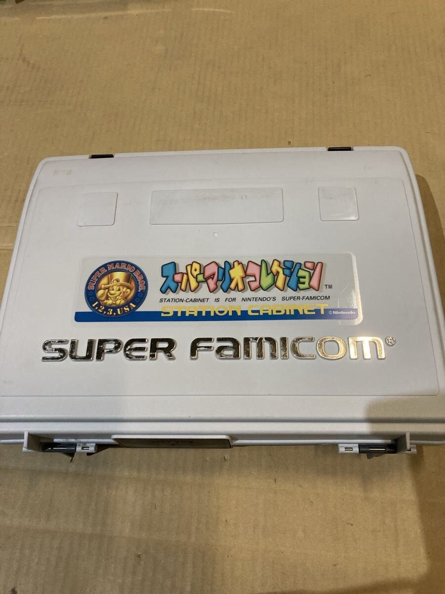 1000円〜 スーパーファミコン本体 専用収納ケース付 コントローラー1つ 任天堂 SHVC-001_画像4