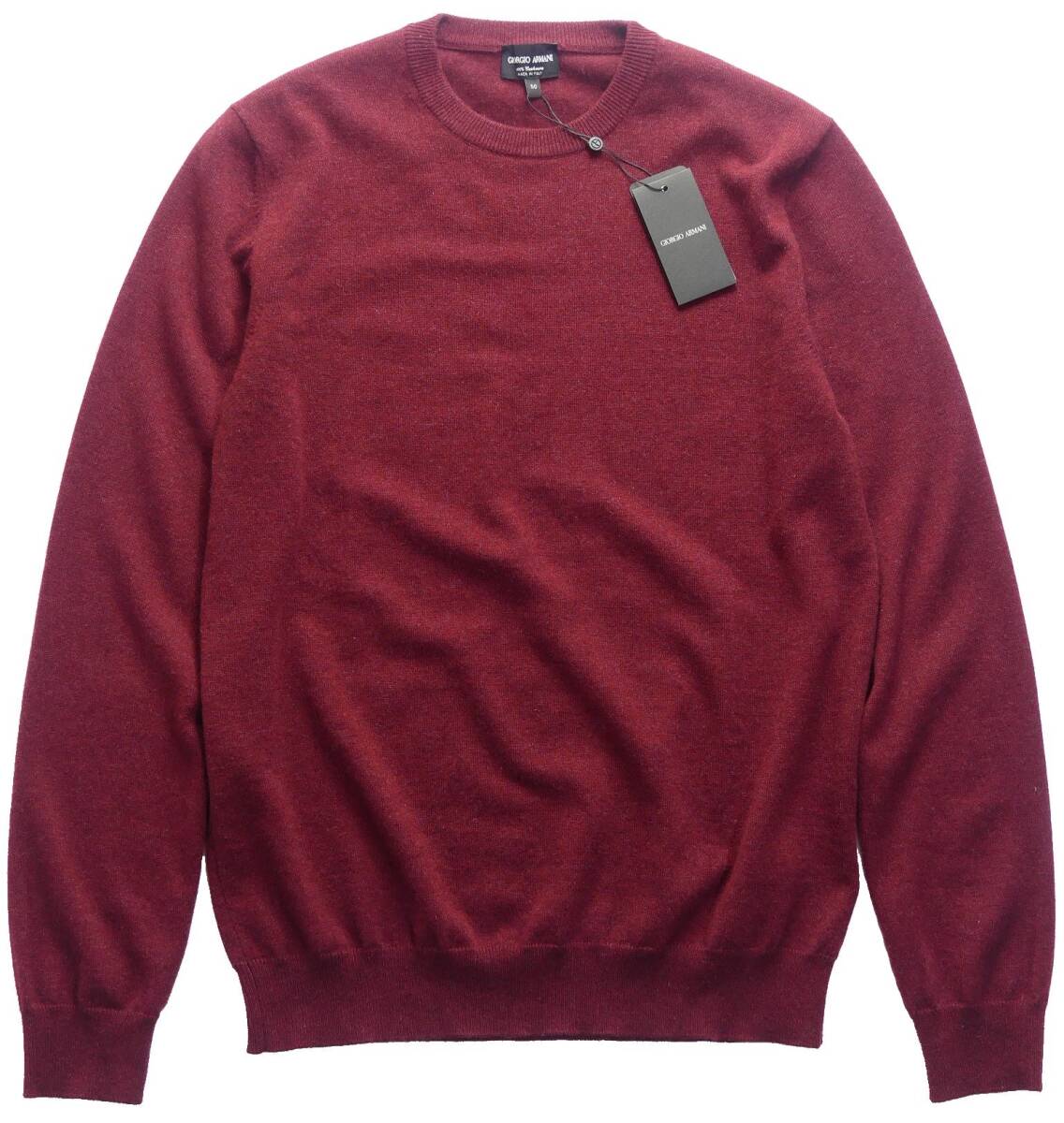 秋冬物255,000円新品GIORGIO ARMANIアルマーニ★幸せ度アッパークラスふっくらたっぷり最高品質カシミア100%ニット【54＝日本XXL】_画像2