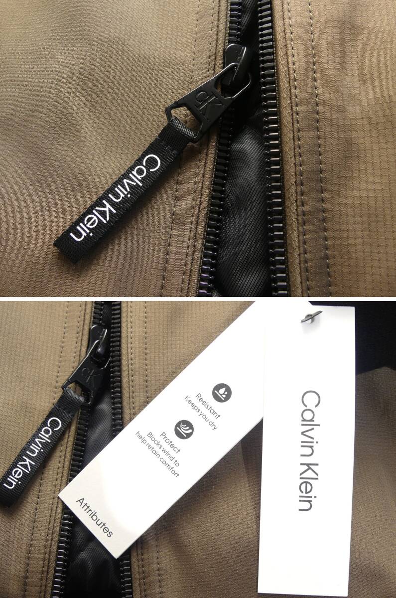 秋冬物新品40,600円Calvin Klein★新生USAカルバン・クライン機能性、実用性、ファッション性を満たした防寒ブルゾン【欧米L＝日本XL】_画像8