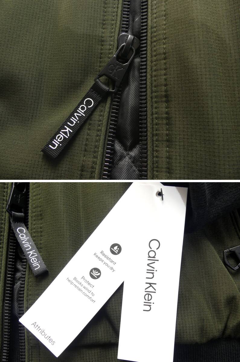 秋冬物新品40,600円Calvin Klein★新生USAカルバン・クライン機能性、実用性、ファッション性を満たした防寒ブルゾン②【欧米M＝日本L】_画像8