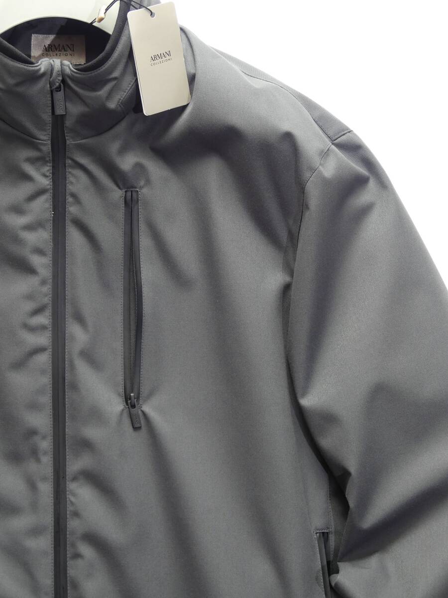 秋冬春145,000円新品ARMANI COLLEZIONIアルマーニ★お勧め品。機能を追求したヘビーデューティー耐候ベンタイルコート【54＝日本XXL】_画像5