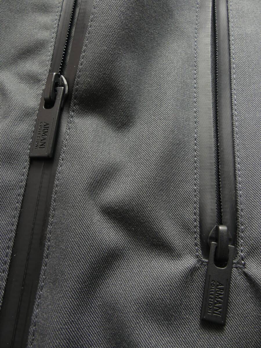 秋冬春145,000円新品ARMANI COLLEZIONIアルマーニ★お勧め品。機能を追求したヘビーデューティー耐候ベンタイルコート【54＝日本XXL】_画像8
