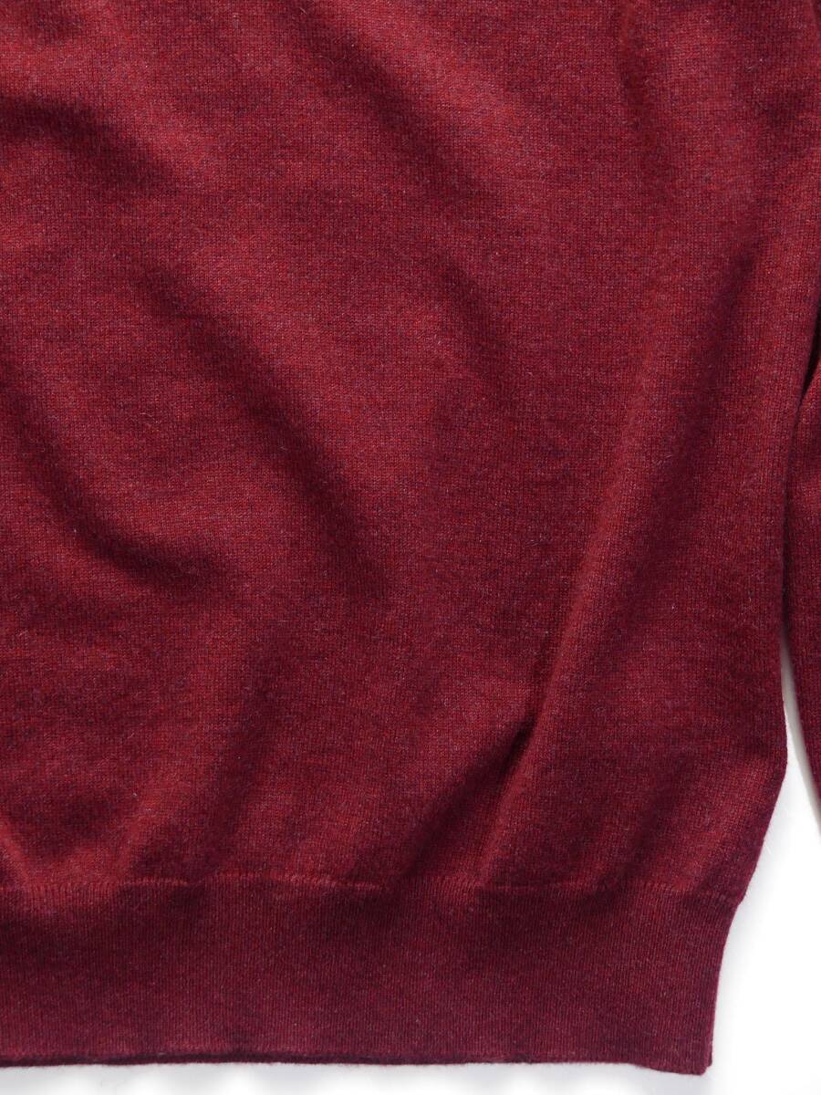 秋冬物255,000円新品GIORGIO ARMANIアルマーニ★幸せ度アッパークラスふっくらたっぷり最高品質カシミア100%ニット【54＝日本XXL】_画像5