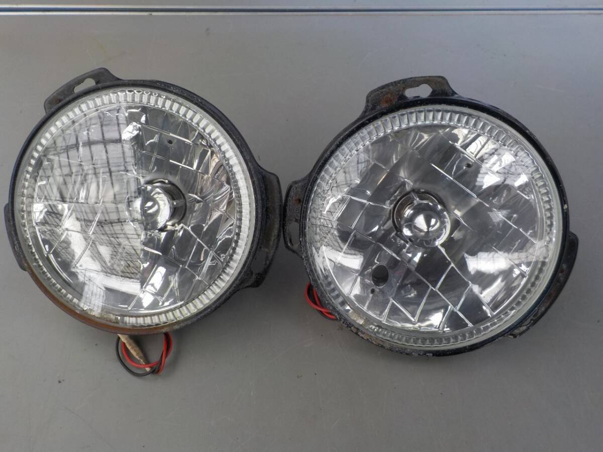 □ジムニー JA11V 左右ヘッドライト LEDスモール 社外 25-701 棚 PL1_画像1