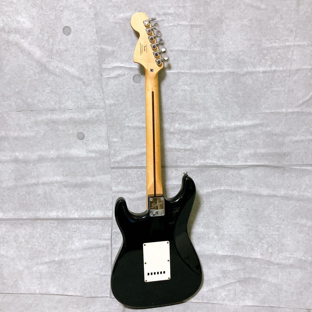 squier スクワイヤー ストラトキャスター standardシリーズ エレキギター ブラック 弦楽器 スタンダード Fender_画像9
