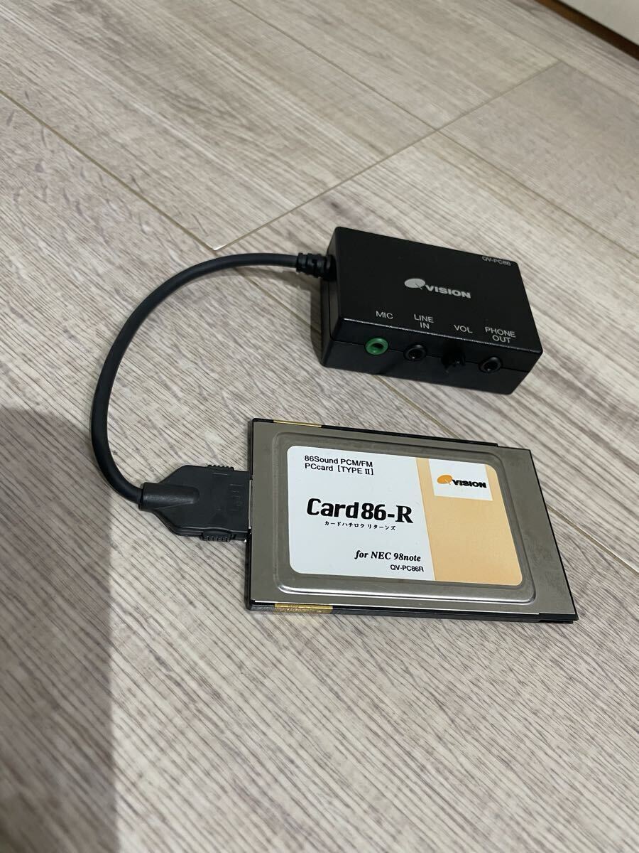 Qvision Card86-R PC-98Note用86音源互換FM/PCM音源_画像1