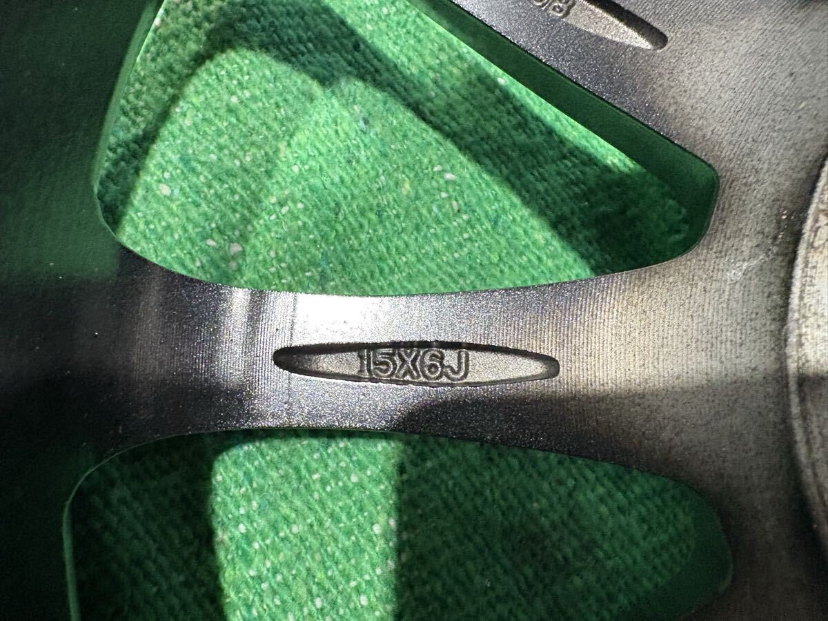 A-TECH SCHNEIDER シュナイダー アルミホイール　15 6J PCD100 5H +45 プリウス　シエンタ　ウィッシュ　アリオン　_画像6