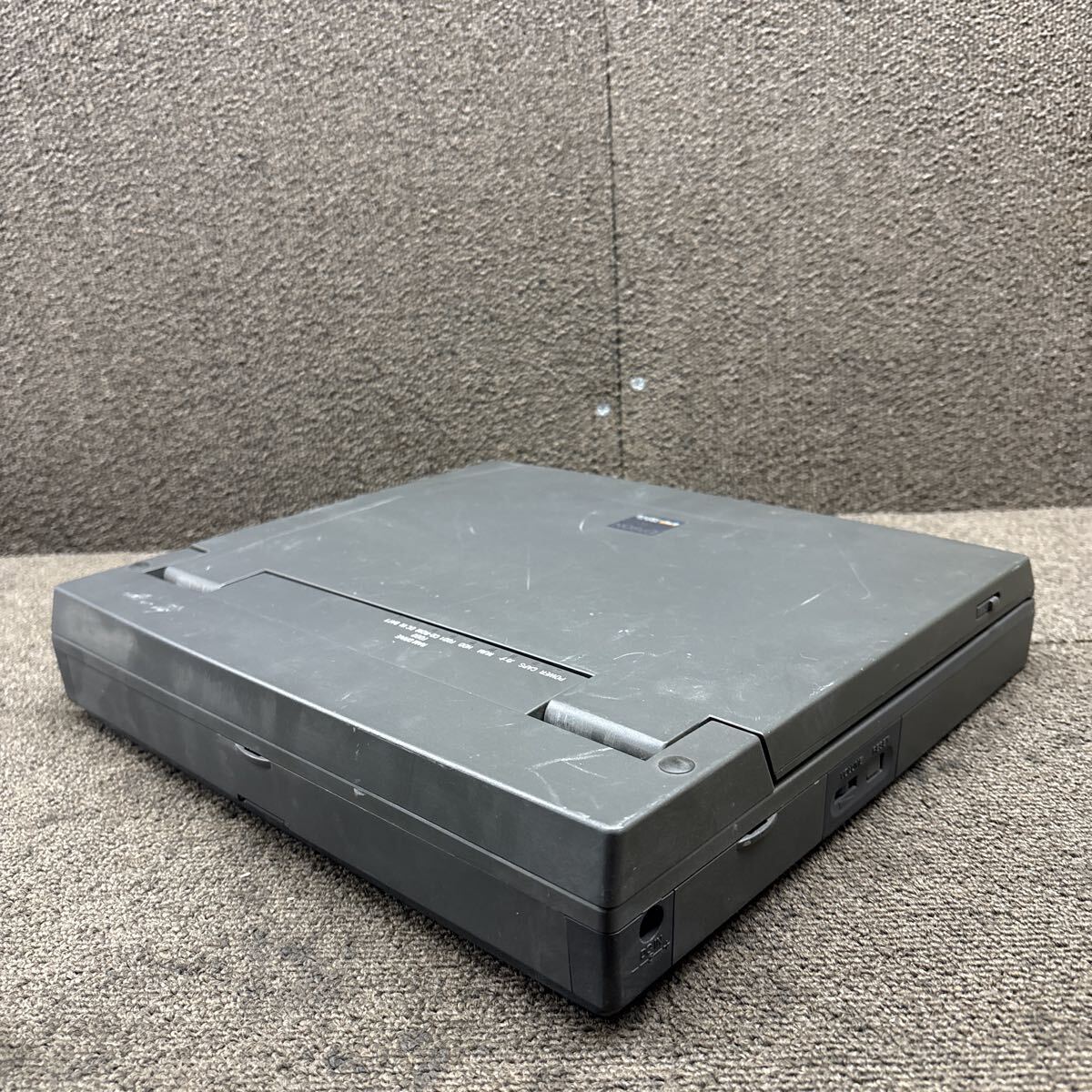 MY98-1244 激安 ノートブック EPSON PC-486NOTE AT-X1JR 486NATX1JR 通電未確認 ジャンク 同梱可能_画像5