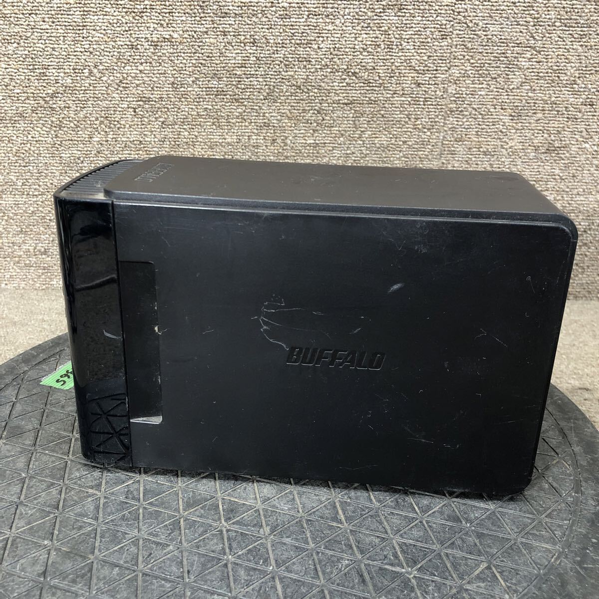 98-2365 激安 PC パーツ HDDケース NAS 2ベイ BUFFALO DriveStation HD-WHU3/R1 HD-WH4TU3/R1 通電.電源オン.オフok HDD無し ジャンク_画像5