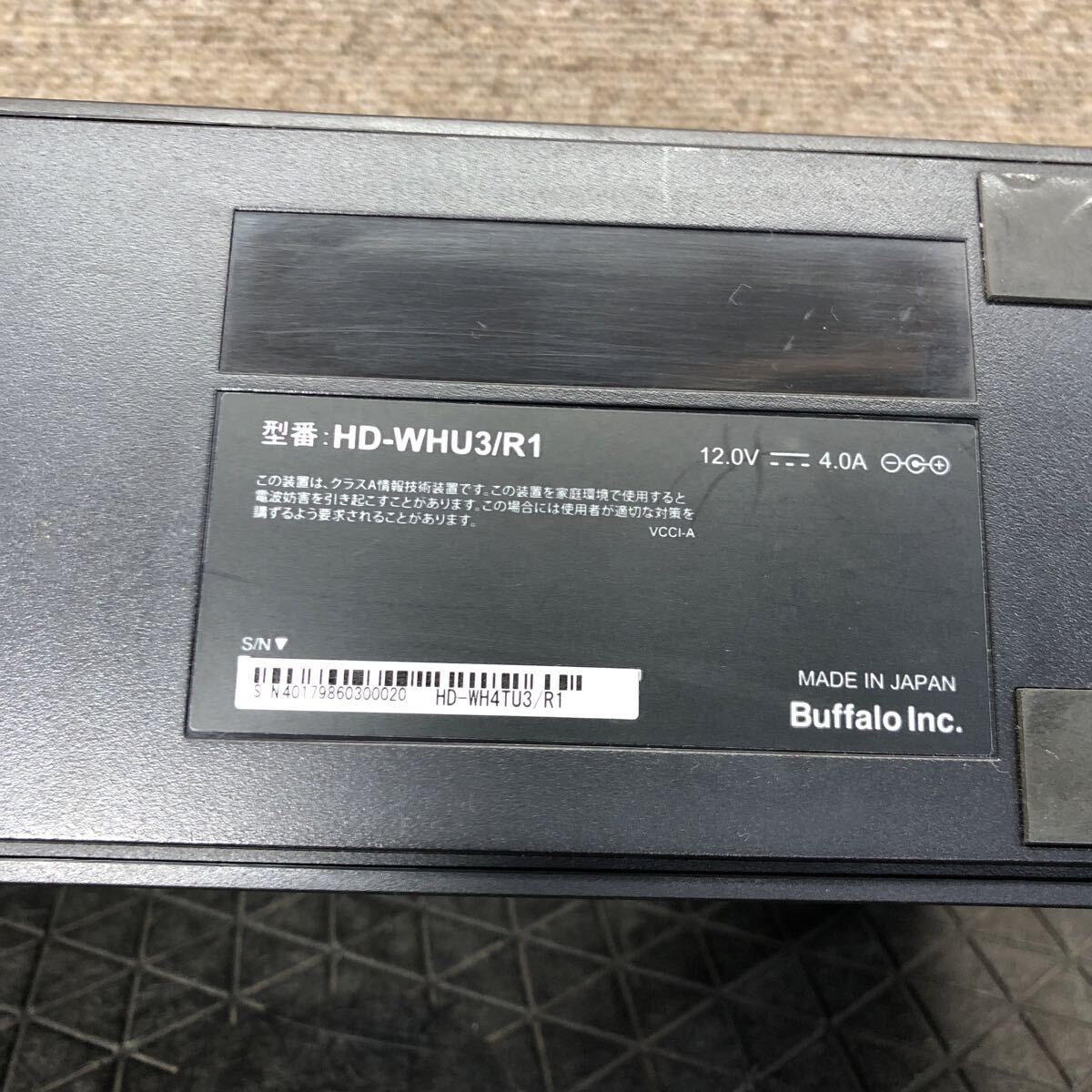 98-2365 激安 PC パーツ HDDケース NAS 2ベイ BUFFALO DriveStation HD-WHU3/R1 HD-WH4TU3/R1 通電.電源オン.オフok HDD無し ジャンク_画像7