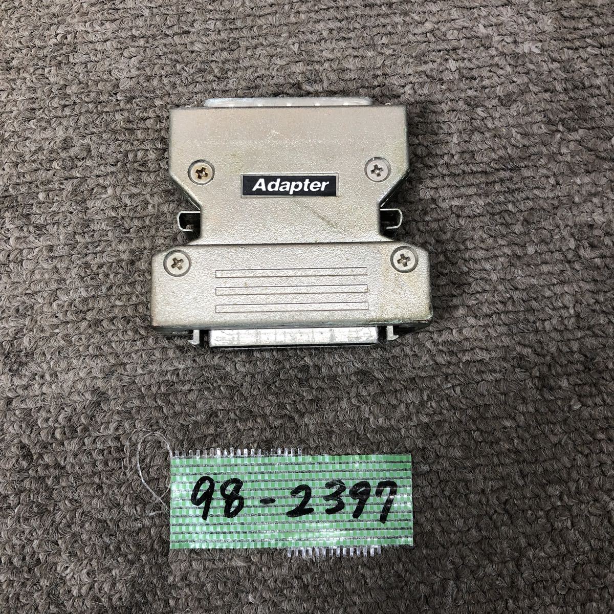98-2397 激安 レトロPC パーツ SCSI変換アダプター ピンタイプ50pinをセントロニクスハーフ50pinに変換 AD-P50H同型? 未確認 junk_画像1