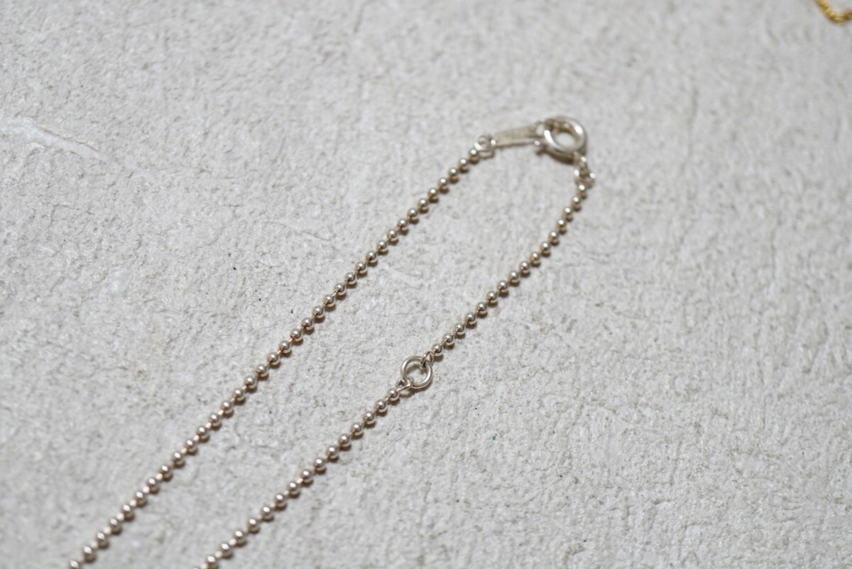 351 天然ダイヤモンド シェル ペンダント ネックレス ヴィンテージ アクセサリー SILVER 925刻印 天然石 宝石 シルバージュエリー 装飾品_画像7