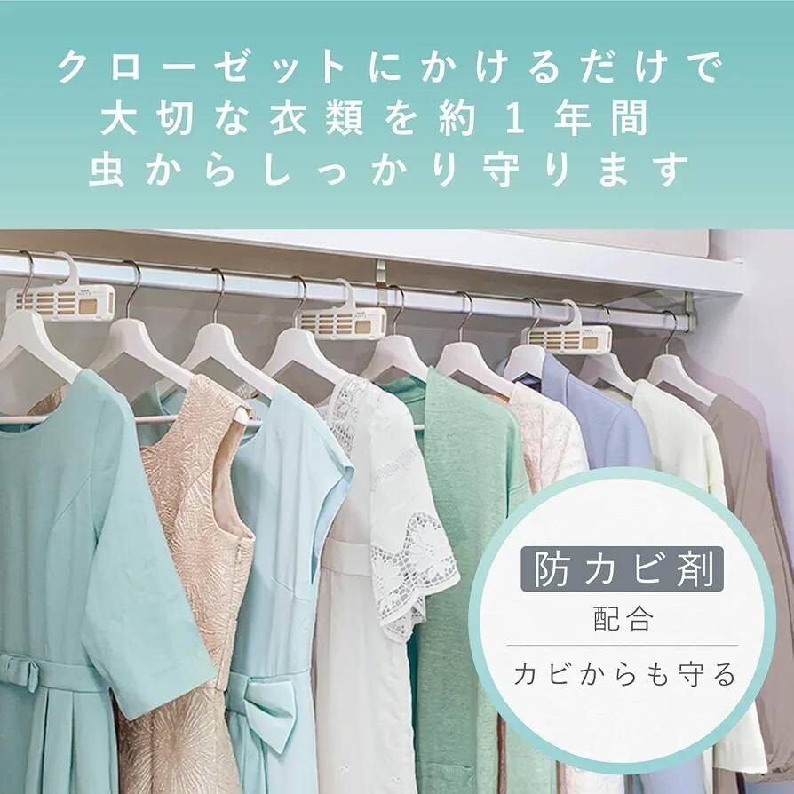 エステー ムシューダNOTE クローゼット用 2箱 1年間有効 サボン_画像7