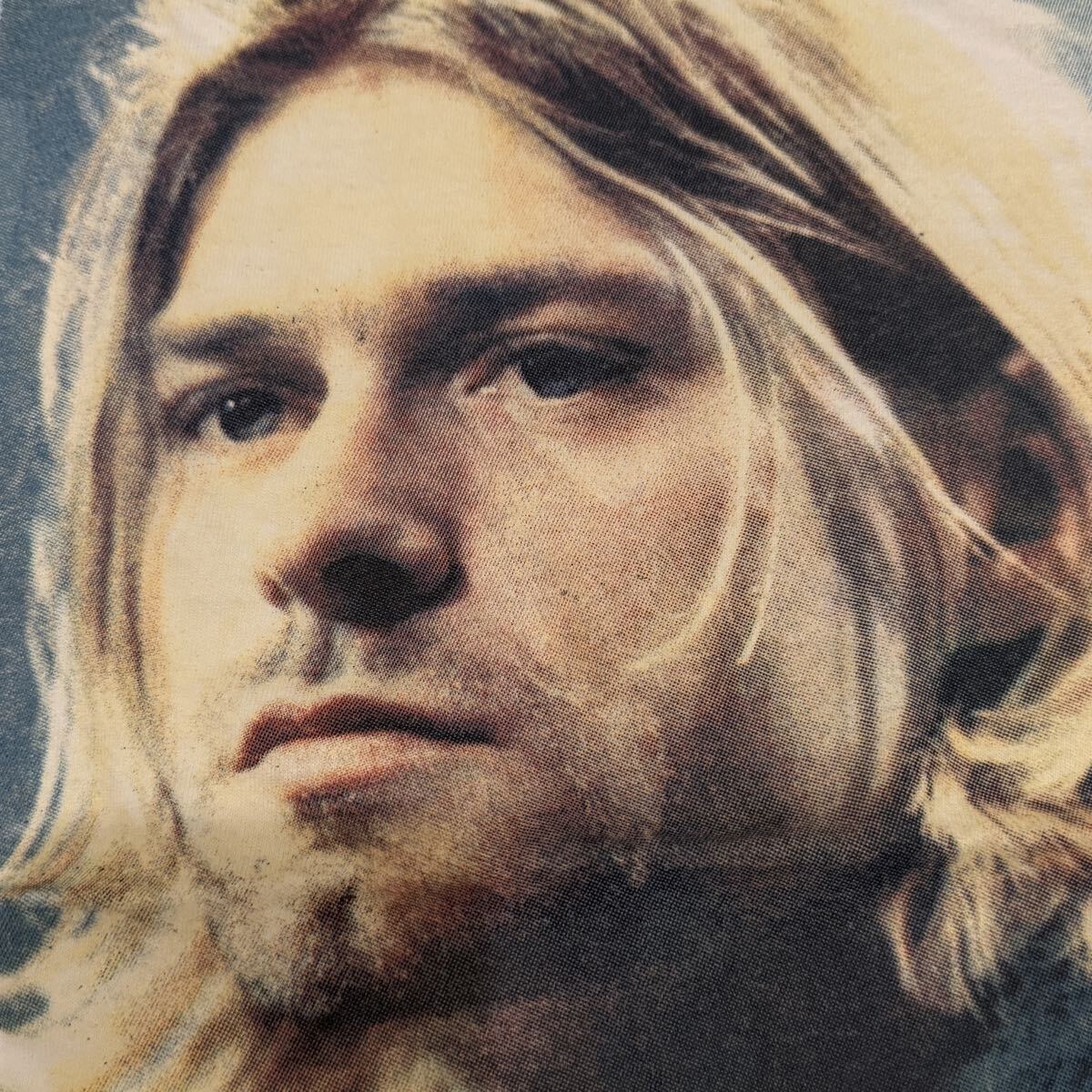 送料無料サイズL★限定セール★ニルヴァーナ★カートコバーン★追悼Tシャツ白★NIRVANA★バンドT★Kurt Cobain_画像3