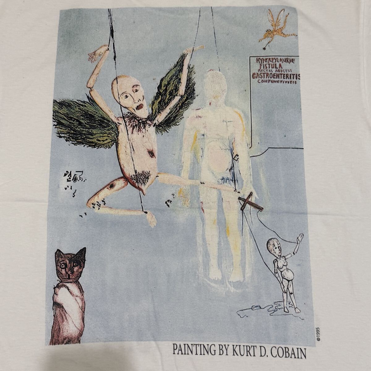 送料無料サイズL★限定セール★ニルヴァーナ★カートコバーン★追悼Tシャツ白★NIRVANA★バンドT★Kurt Cobain_画像8
