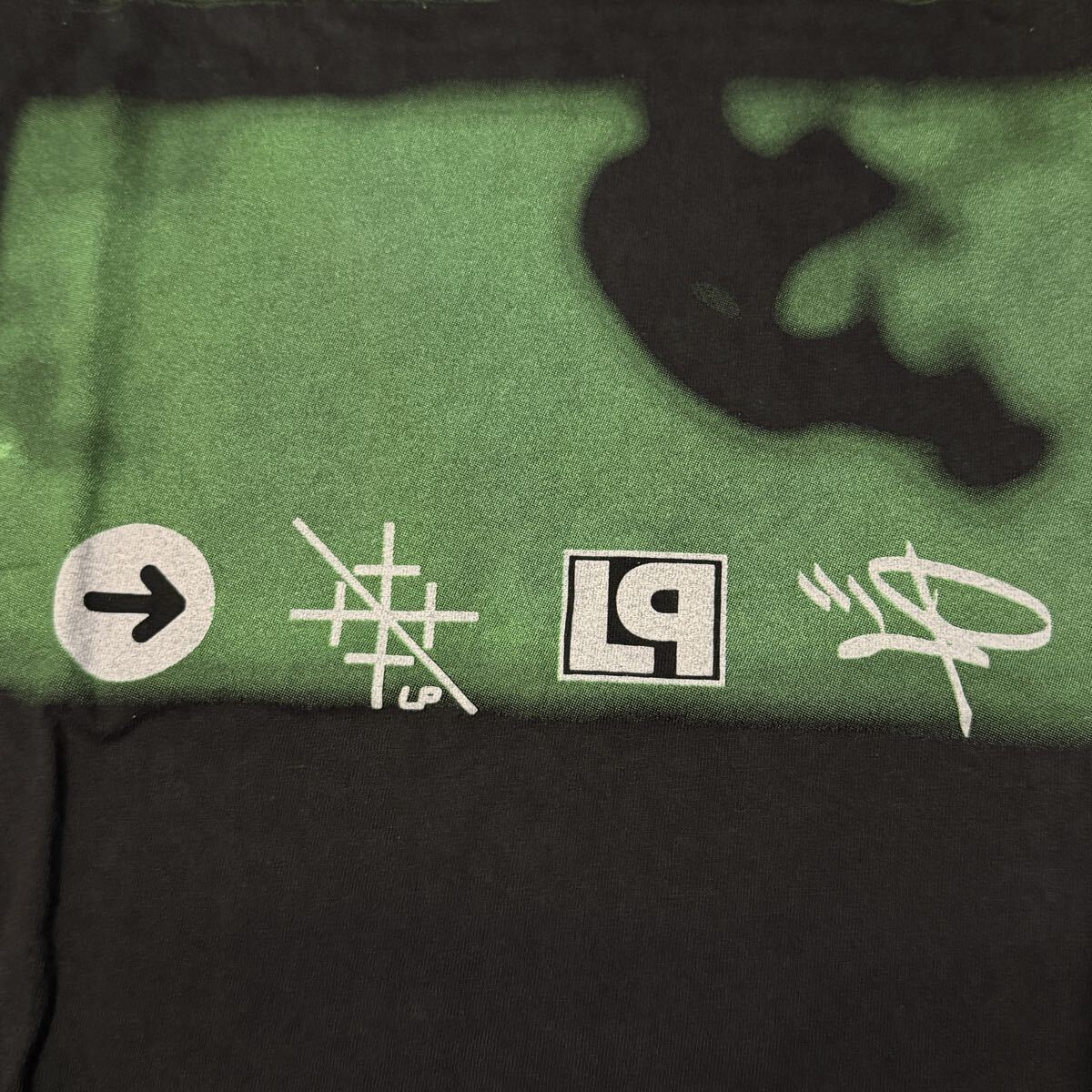 送料無料サイズL★ラスト1点★AllSport★リンキン・パーク★METEORAアルバムTシャツ黒灰★LinkinPark★メテオラ★バンドT_画像4