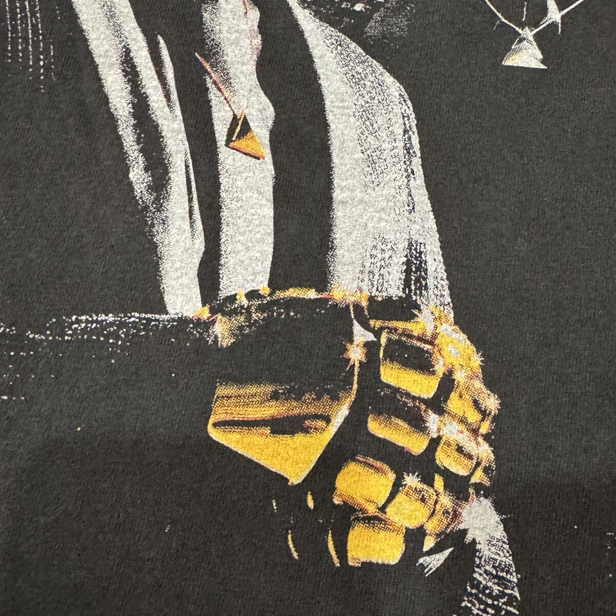 送料無料サイズL★限定セール★Daft Punk★DISCOVERY★Tシャツ黒灰★ダフトパンク★バンドT★シングルステッチ_画像4