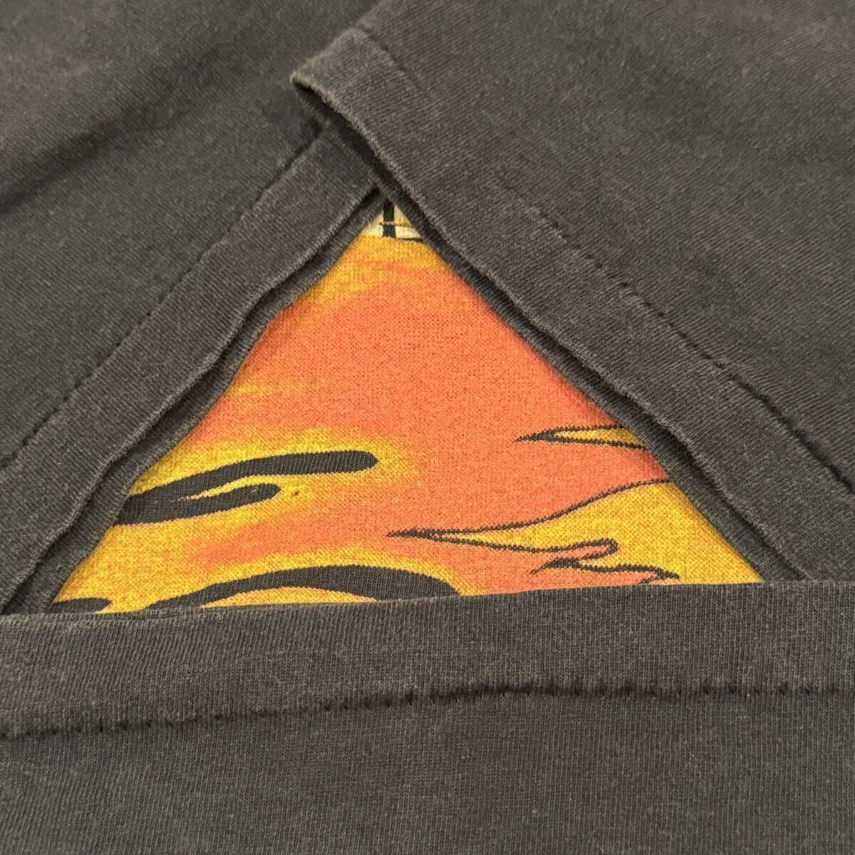 送料無料サイズXL★即決セール★METALLICA★SUMMER SHIT94 Tシャツ黒灰★メタリカ★タトゥー★ヘヴィメタル★スカル★シングルステッチ_画像5