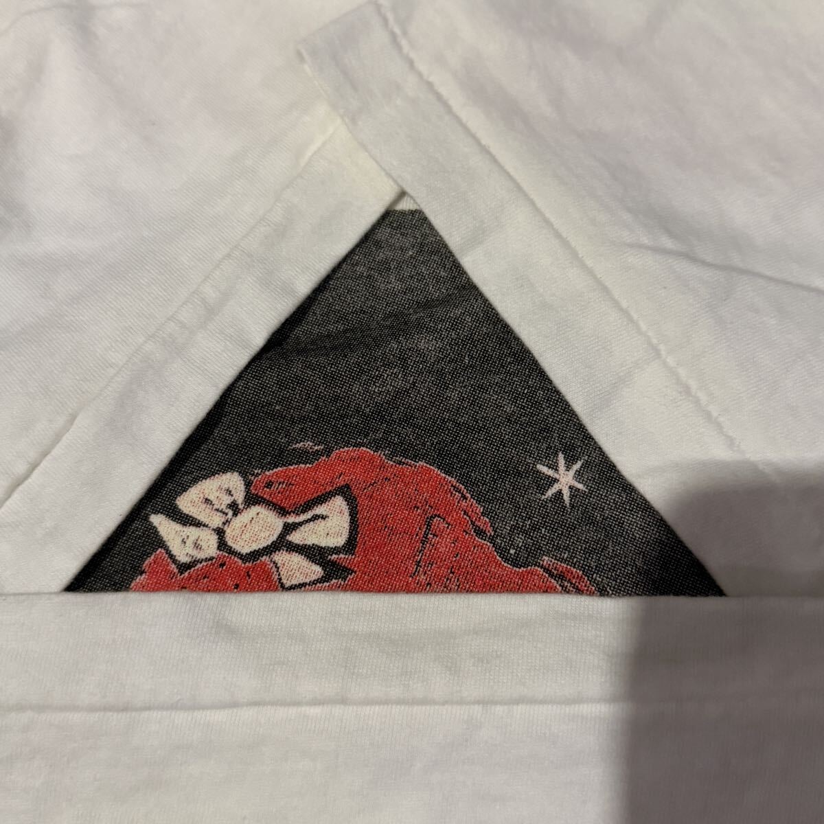 送料無料サイズL★即決セール★レッチリ★希少レア物★95年ツアーTシャツ白★レッドホットチリペッパーズ★one hot minute★バンドT_画像5