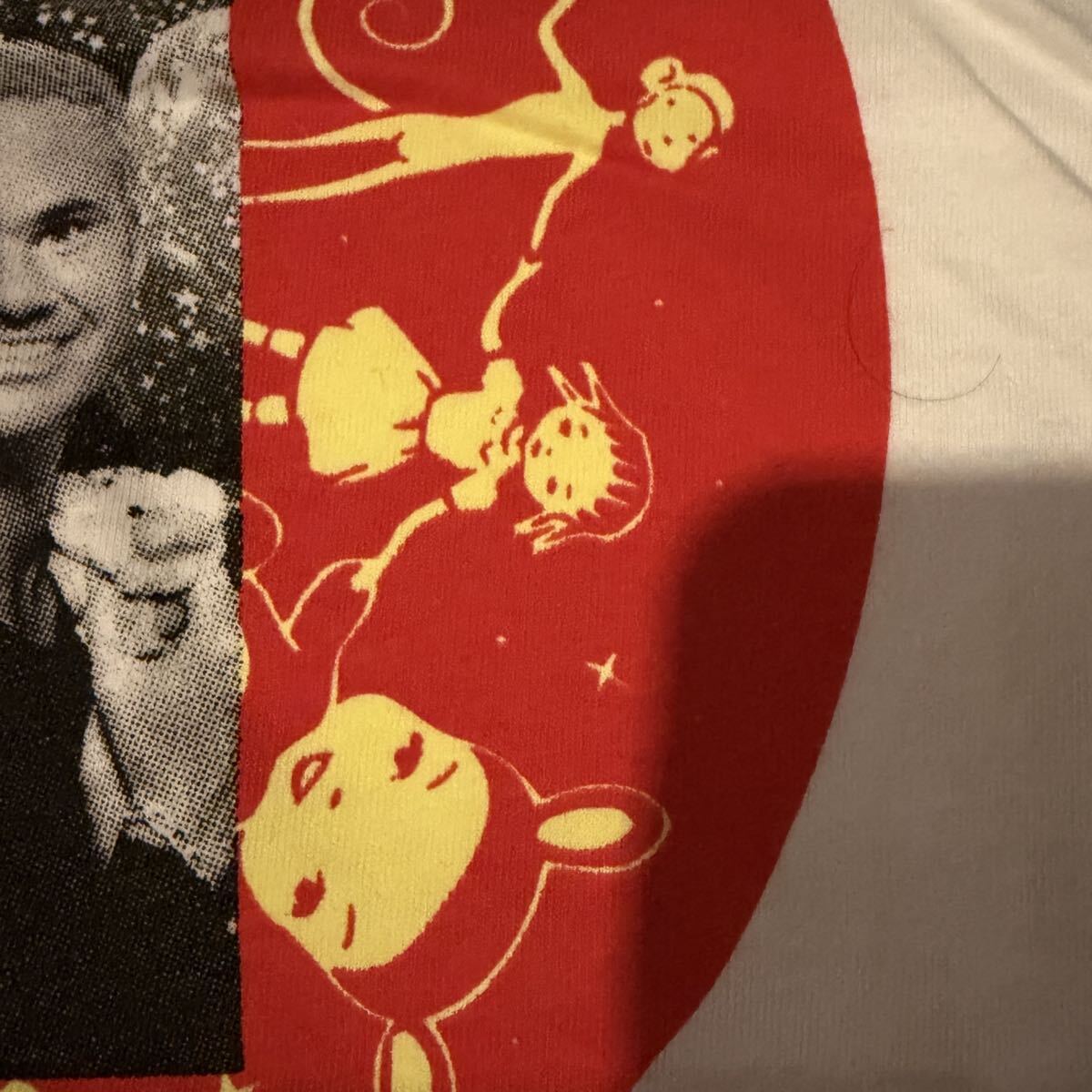 送料無料サイズL★即決セール★レッチリ★希少レア物★95年ツアーTシャツ白★レッドホットチリペッパーズ★one hot minute★バンドT_画像10