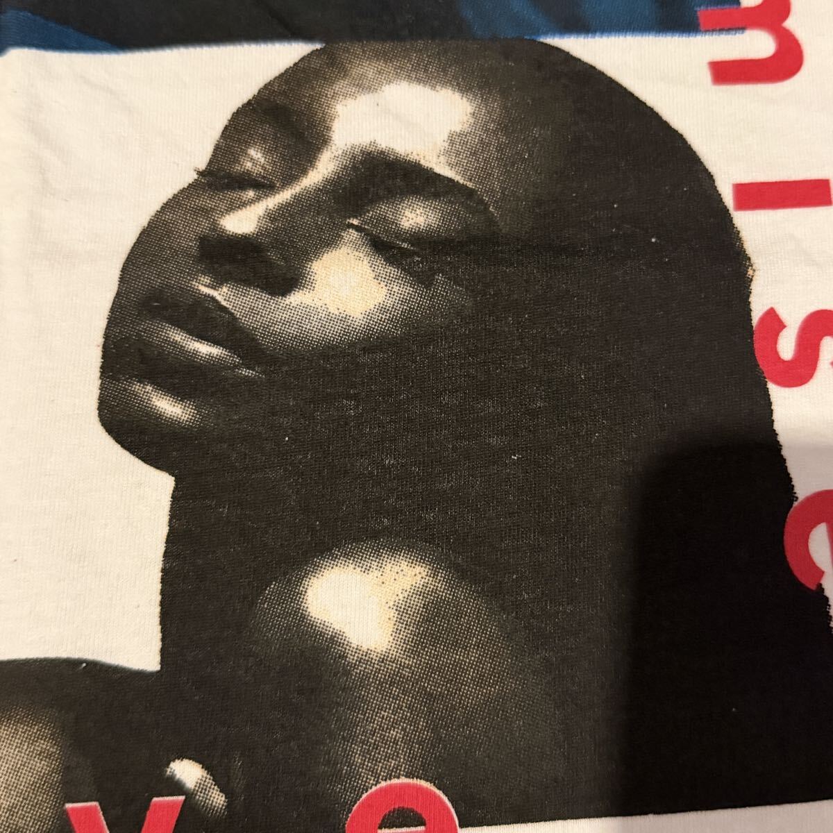 送料無料サイズL★ラスト1点★giant★シャーデー★SADE★SUMMER DELUXE Tシャツ白★シングルステッチ★ジャズR&B★両面プリント_画像4