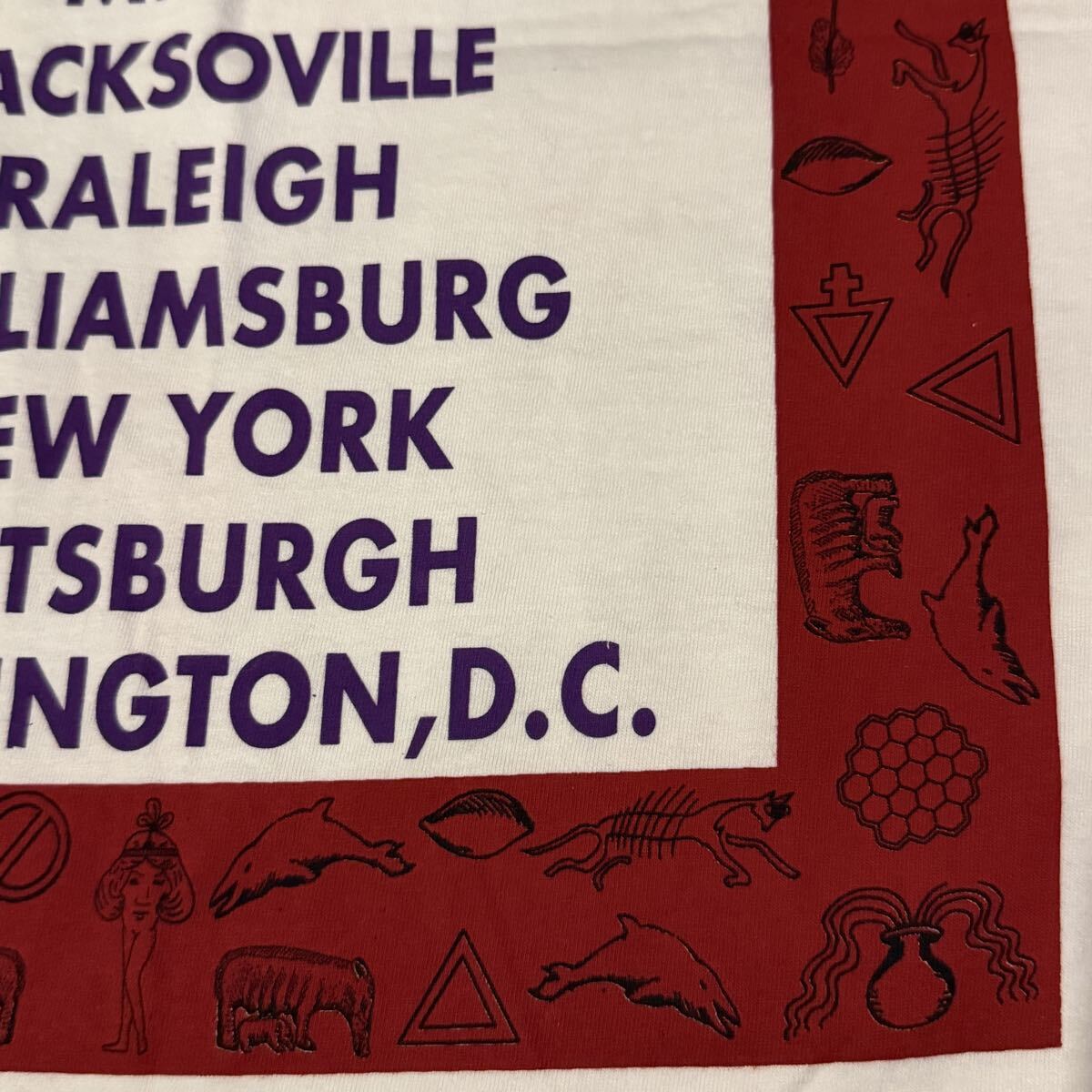 送料無料サイズL★ラスト1点★ニルヴァーナ★93年インユーテロツアーTシャツ白★NIRVANA★IN UTERO★バンドT★シングルステッチ_画像10