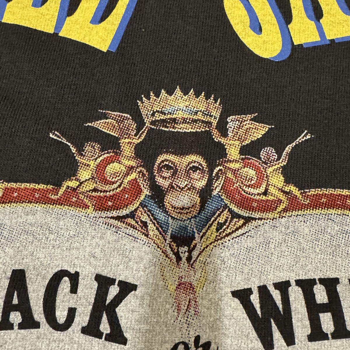 送料無料サイズXL★changes★マイケルジャクソン★BLACKorWHITE★フェードTシャツ黒灰★ MichaelJackson★バンドT★バブルス★ジャクソン5_画像6