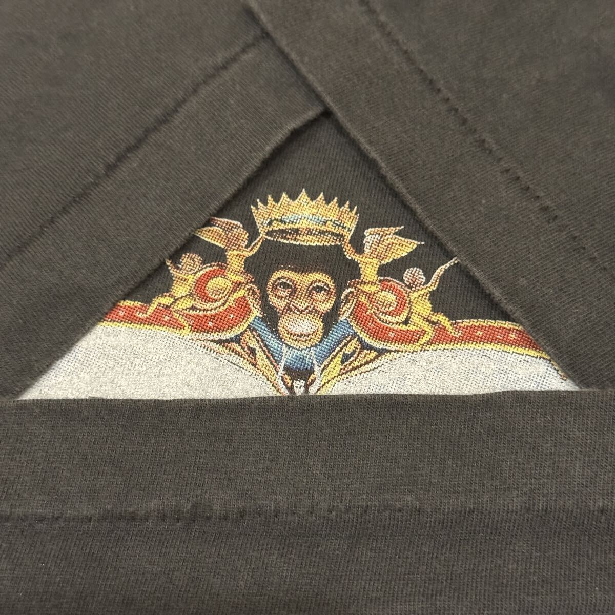 送料無料サイズXL★changes★マイケルジャクソン★BLACKorWHITE★フェードTシャツ黒灰★ MichaelJackson★バンドT★バブルス★ジャクソン5_画像7