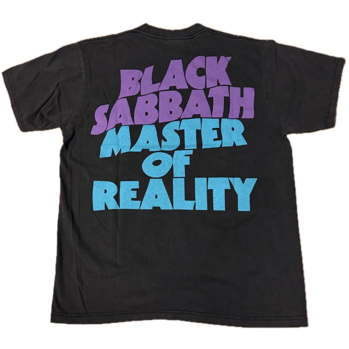 送料無料サイズXL★Hanes製★ブラック・サバス★BLACK SABBATH★アメコミ風★フェードTシャツ黒灰★オジーオズボーン★ヘインズ★バンドT_画像8