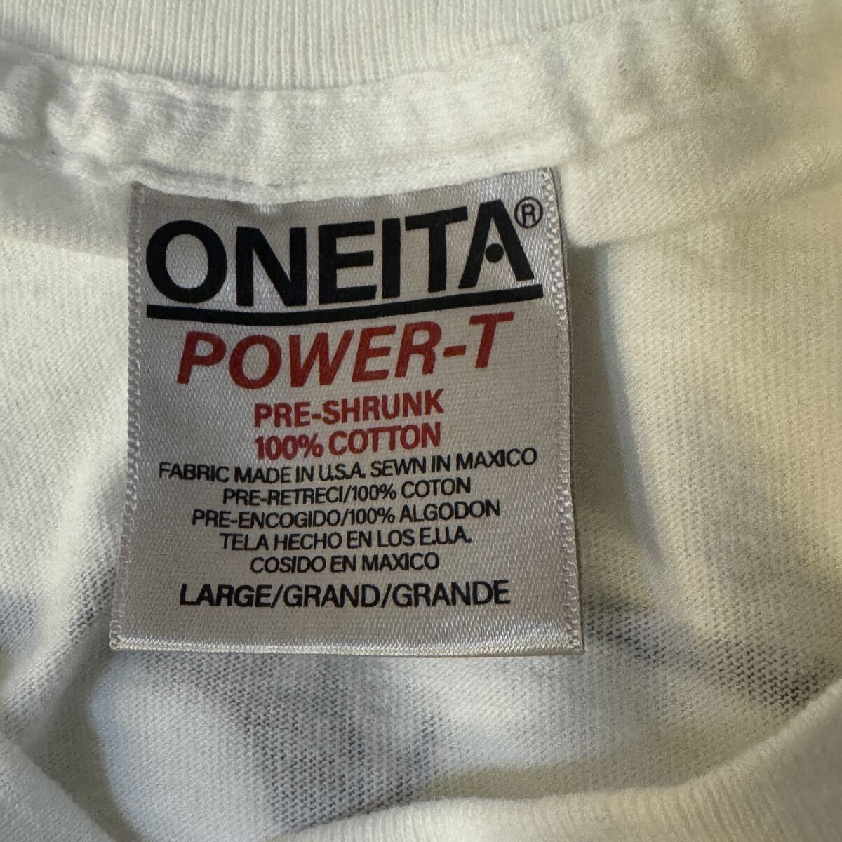 送料無料サイズL★ラスト1点★レッドホットチリペッパーズ★BLOOD SUGAR ★91年ツアーTシャツ白★レッチリ★バンドT★シングルステッチ_画像4