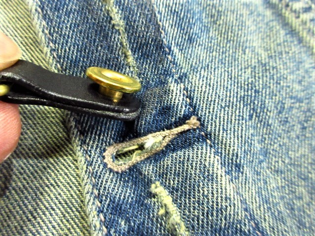 デニム ジャケット ＆ ベストに！ ベスト エクステンダー 2個セット チェーン ブラス 真鍮（鎖 ライダース ベスト バイカー ジージャン_画像6