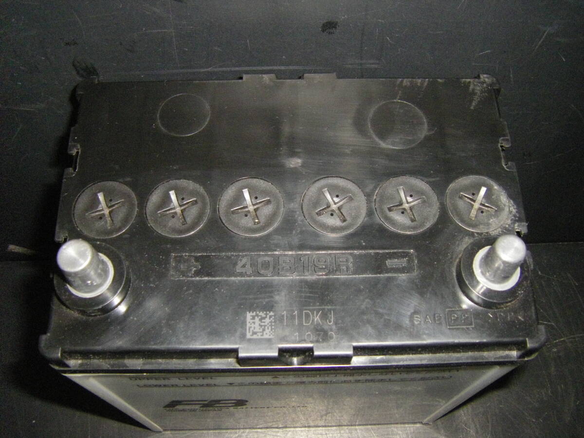 古河電池　アルティカシリーズ 40B19R 中古品（　36B19R 、38B19R、 38B20R、互換品　）充電制御車対応品 _画像2